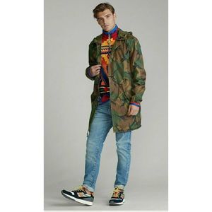 polo army jacket mens